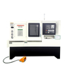 Hochpr&auml;zise und hochsteife CNC-Revolverdrehmaschine f&uuml;r Kleinteile mit Servorevolver und hydraulischem Reitstock