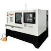 Hochpr&auml;zise und hochsteife CNC-Revolverdrehmaschine f&uuml;r Kleinteile mit Servorevolver und hydraulischem Reitstock